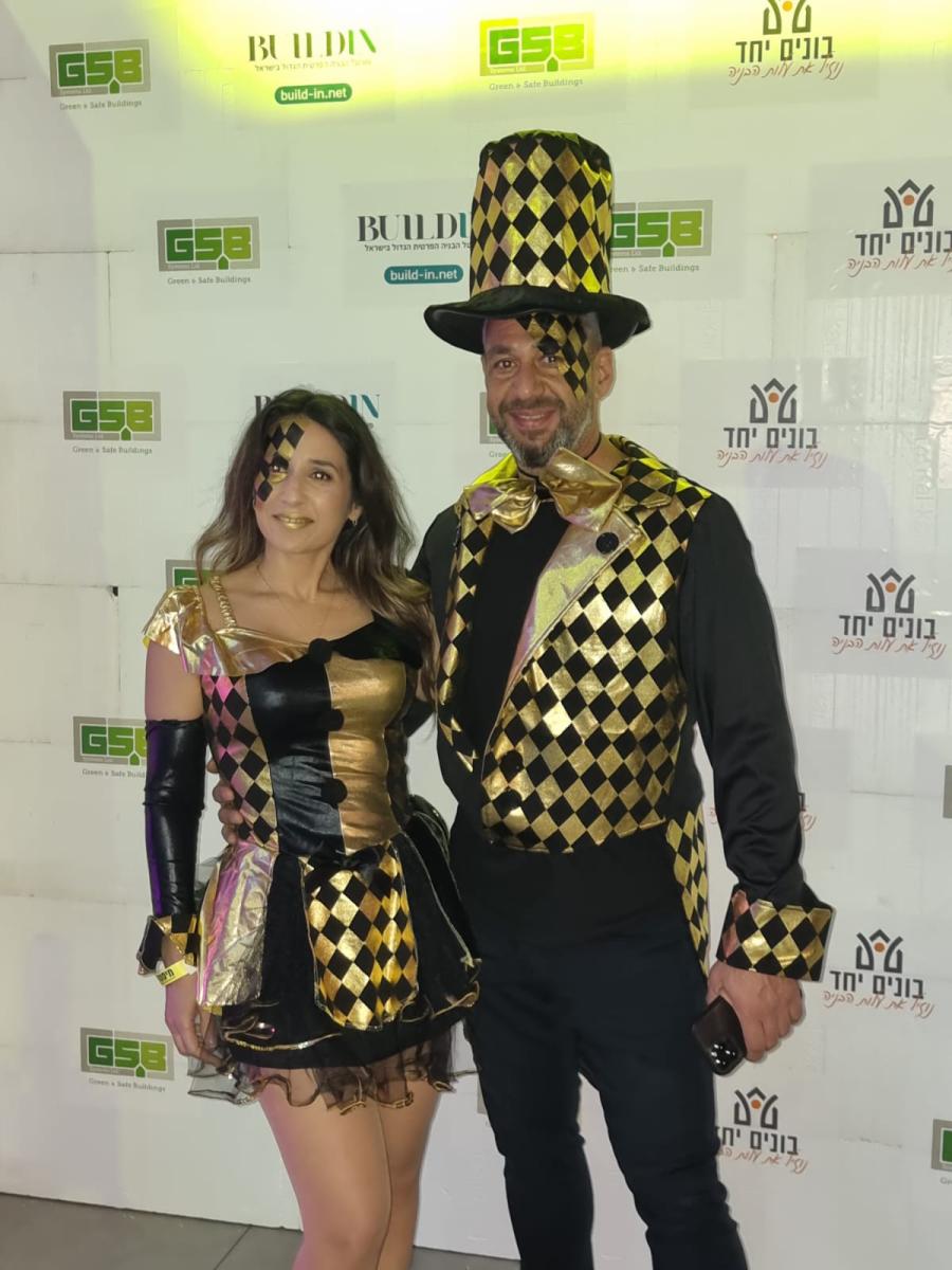  זוכי הפרס השלישי, תומר ומירב אביעם (צילום: בן גבאי) 